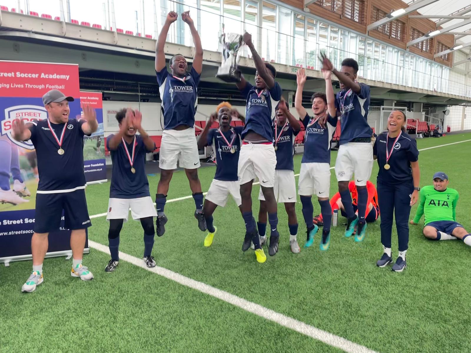 Millwall Community Trust - Street Soccer Cup Tournament Winners