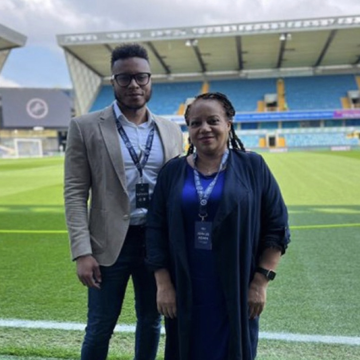 Mayor of Lewisham Brenda Dacres delighted with Millwall Football Club’s new 999-year lease across The Den and surrounding land.