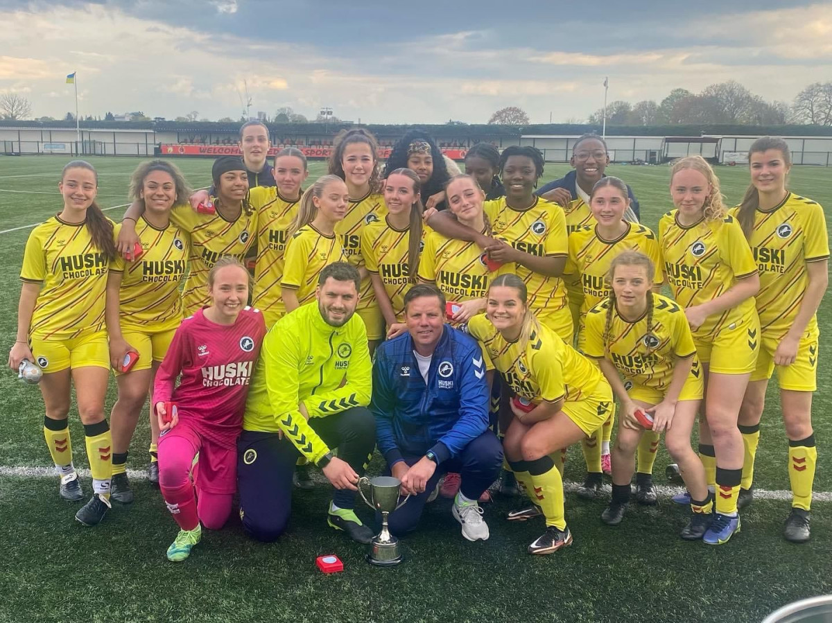 Millwall Lionesses Cup winners!