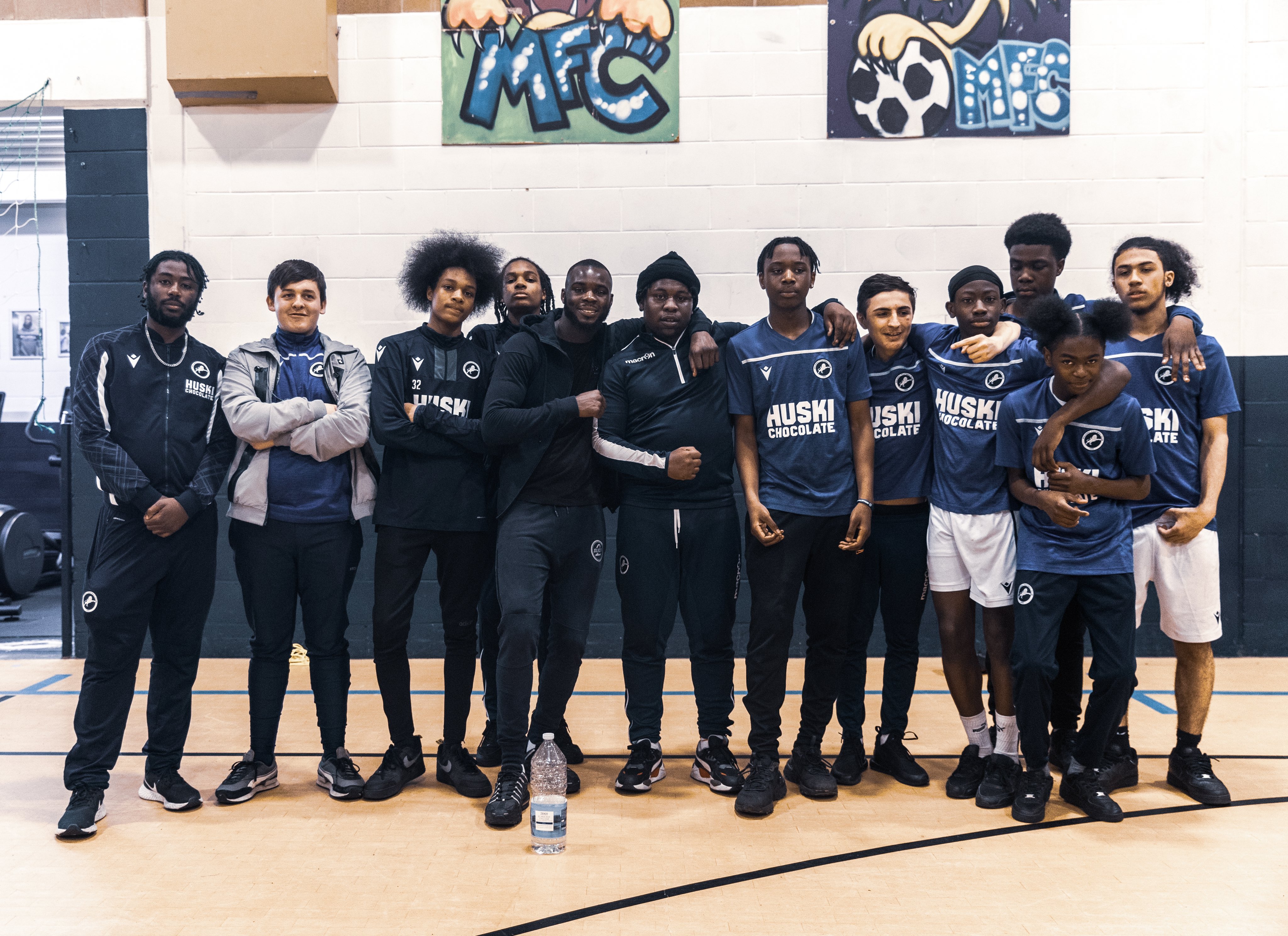 Chris Kongo delivers inspiring session to Millwall students