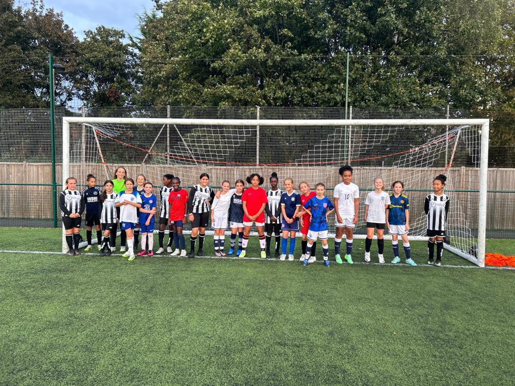 Fisher FC U12 Girl's team faced Millwall Lionesses U12's on Wednesday evening