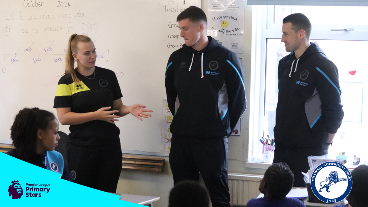 Millwall FC Stars Inspire St Francis Primary Students on World Food Day with Premier League Primary Stars