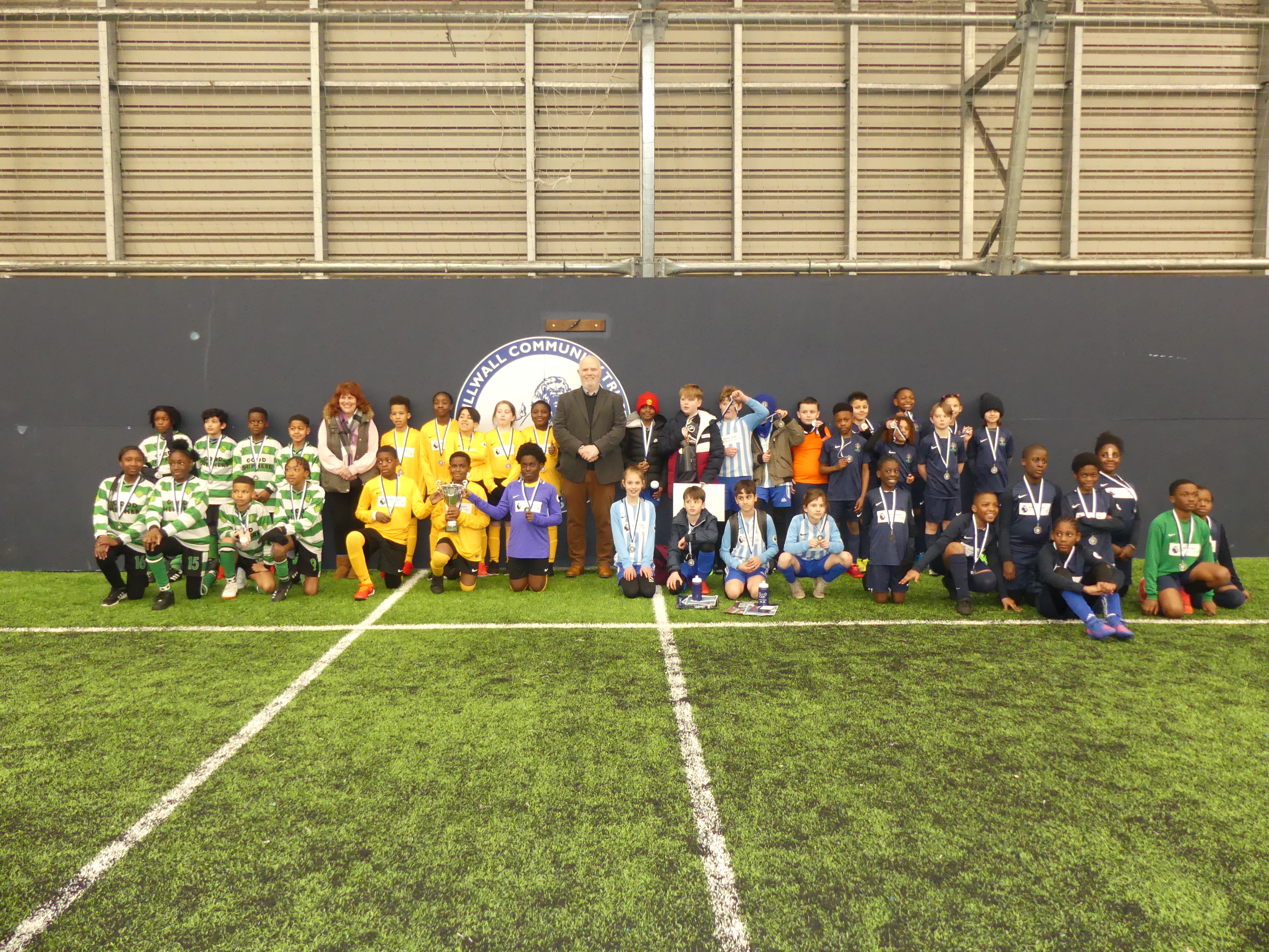 Millwall Community Trust Host the Jimmy Mizen Cup