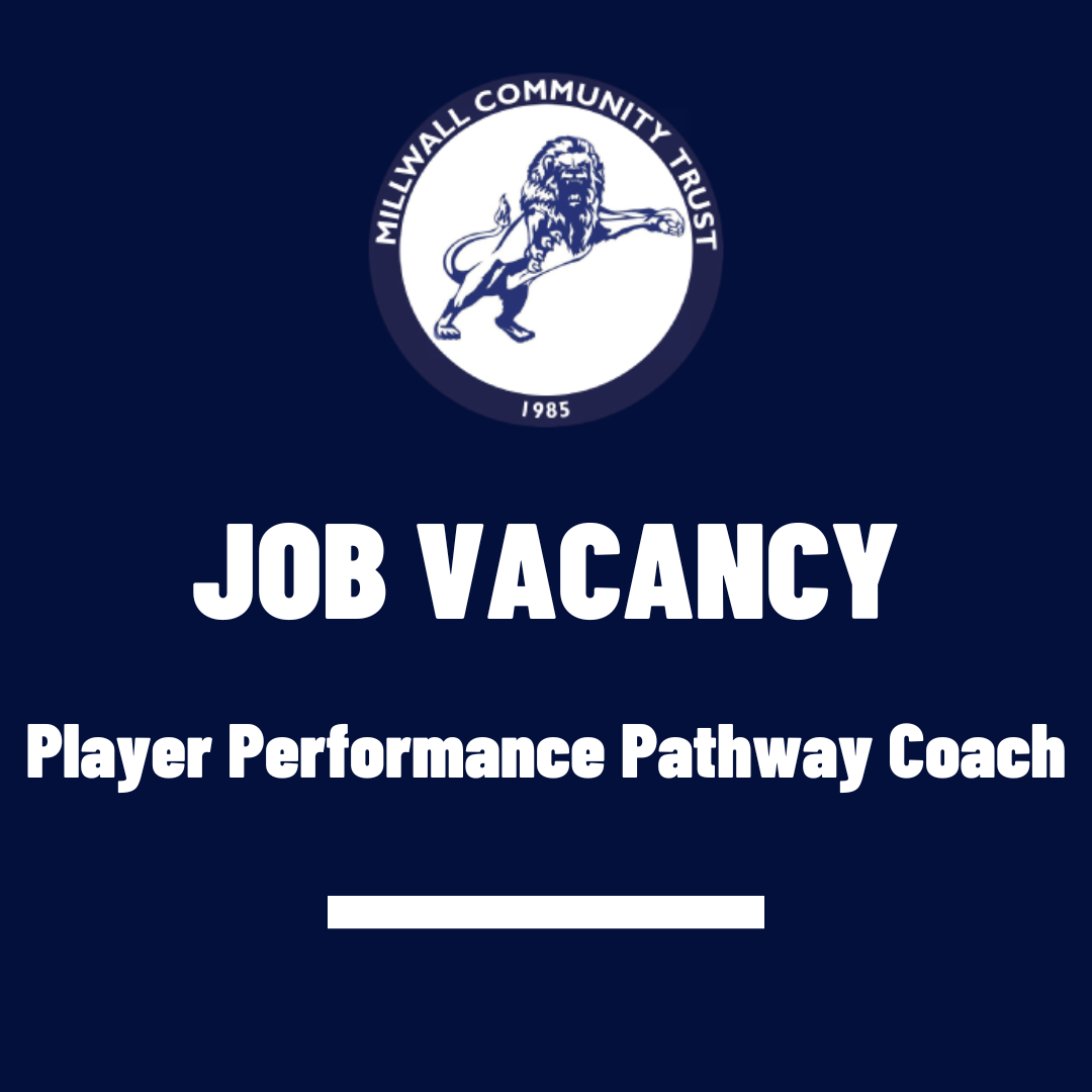 MCT hiring Player Performance Pathway Coach