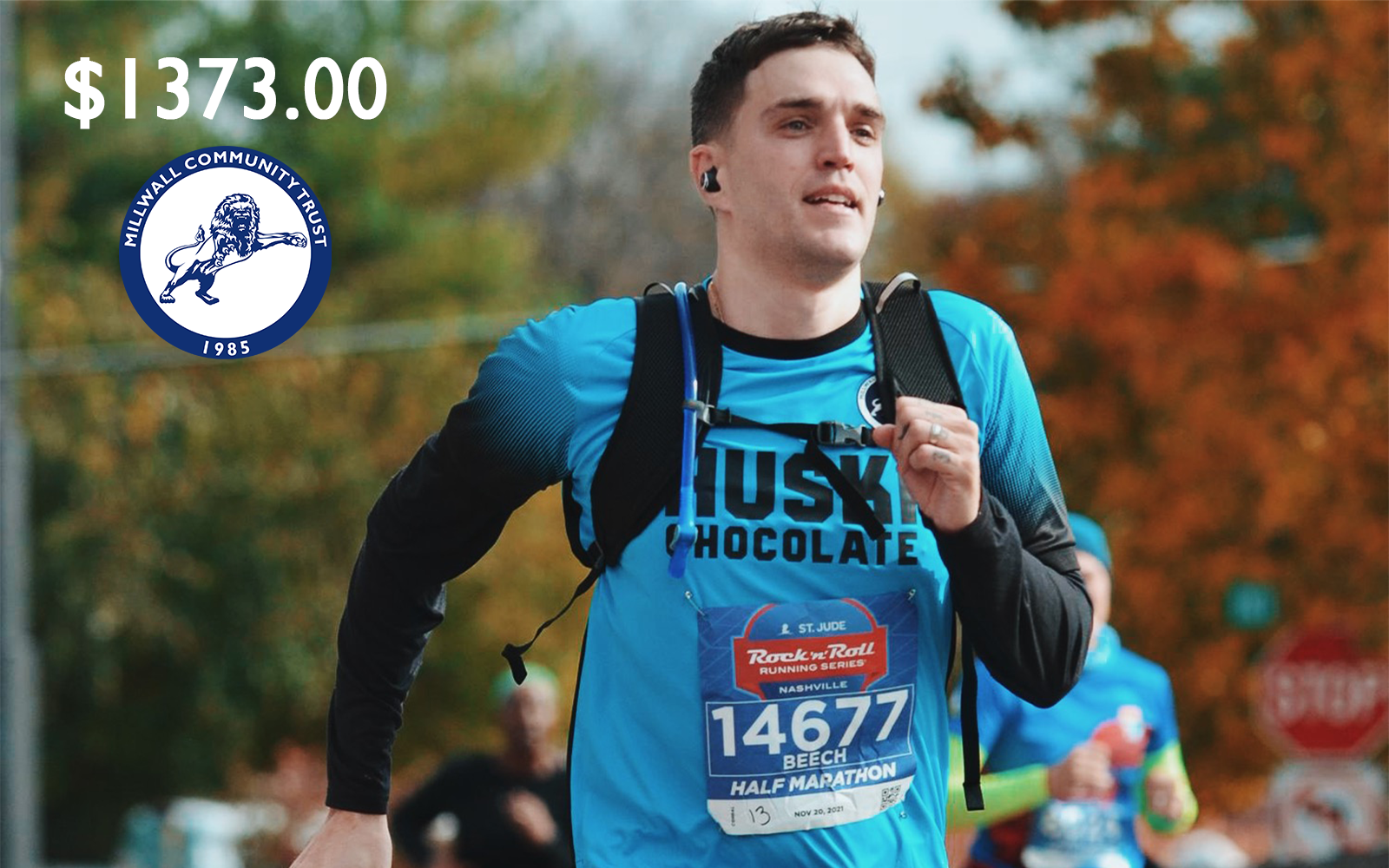 Millwall Community Trust - Josh Beech Raises $1373 in The Nashville Half-Marathon For Millwall Community Trust