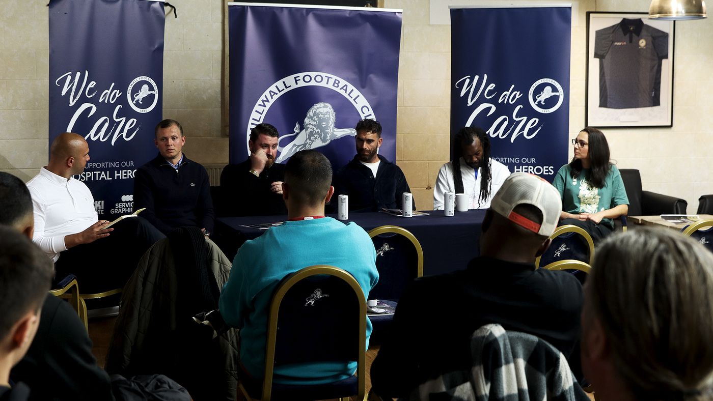 Millwall Community Trust launch 'Pathways' event