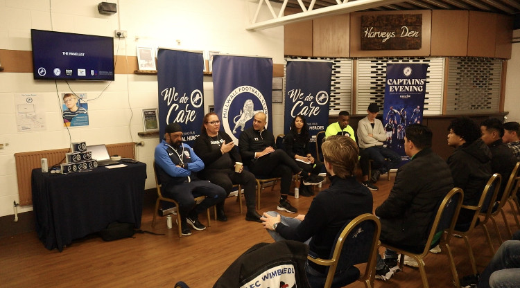 MCT and 'Fans for Diversity' hosted another 'Pathways at Millwall' event on Saturday in the Lions Centre