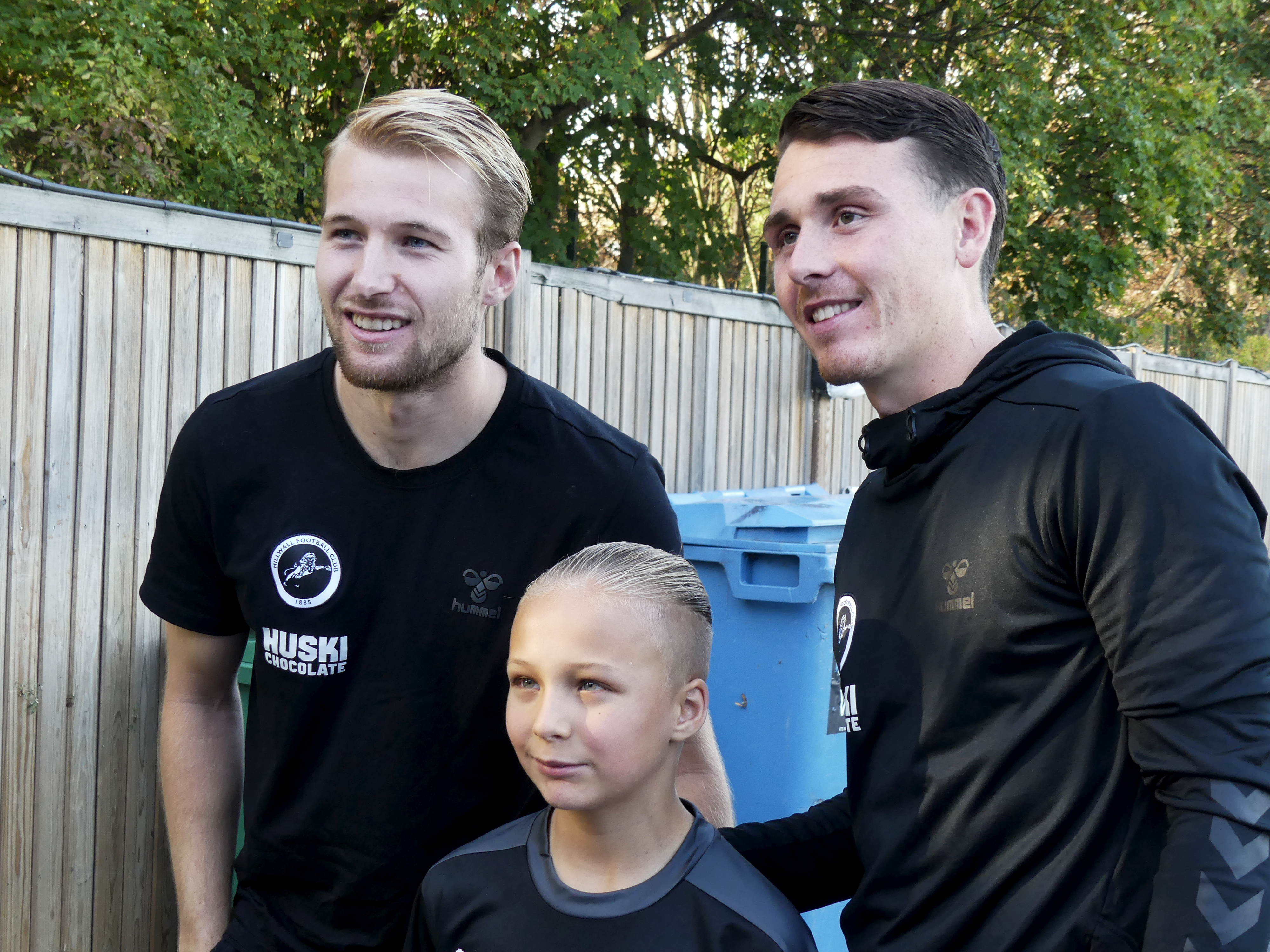 Millwall PFA Player Ambassadors make an appearance at the Player Performance Pathway