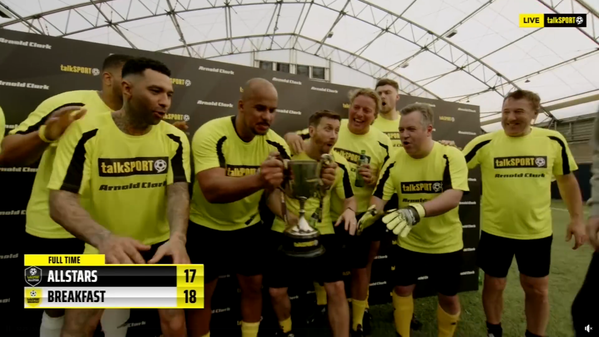 Millwall Community Trust hosted TalkSport’s 5-aside Trophy match yesterday afternoon