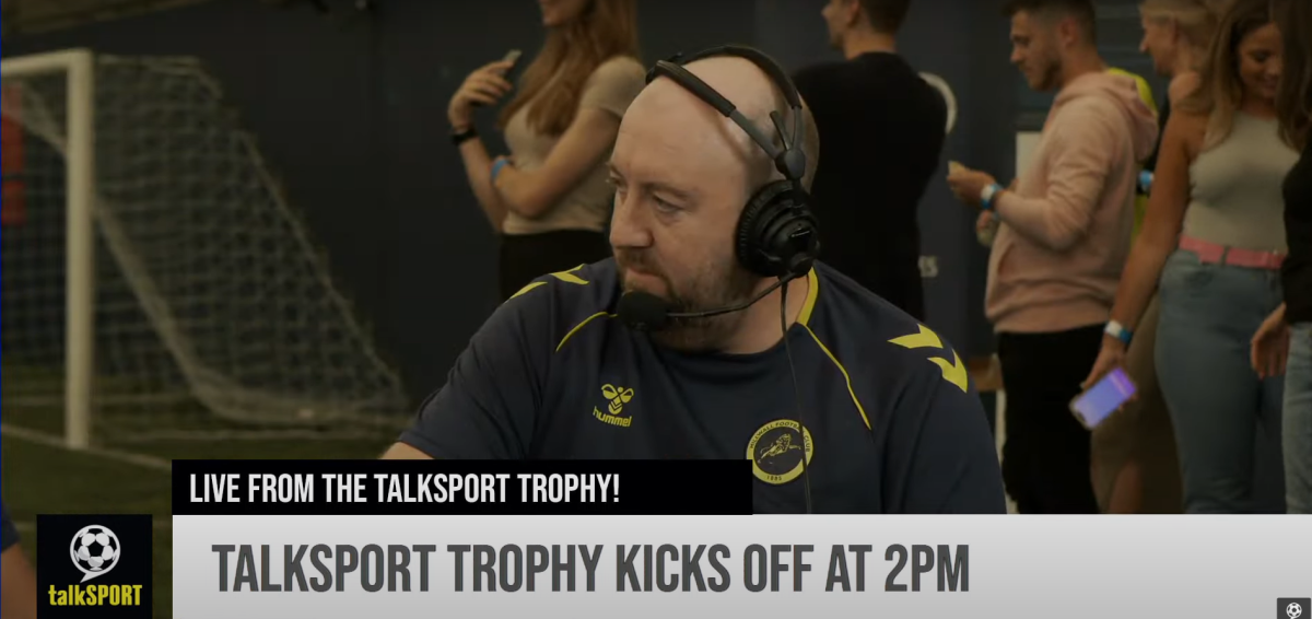 Millwall Community Trust Football and Sports Development Manager appears on TalkSport