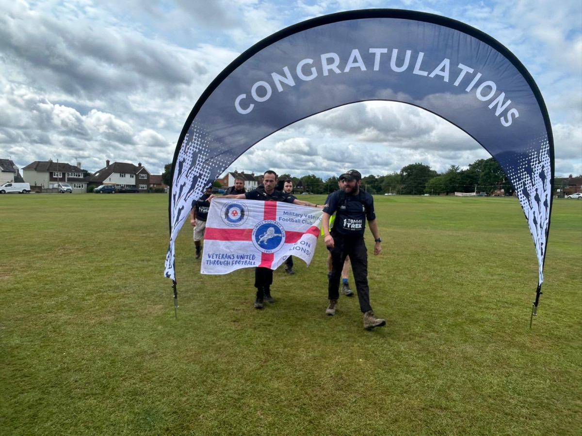 MCT receive gratitude letter from RBLI after completing Tommy’s D-Day Trek