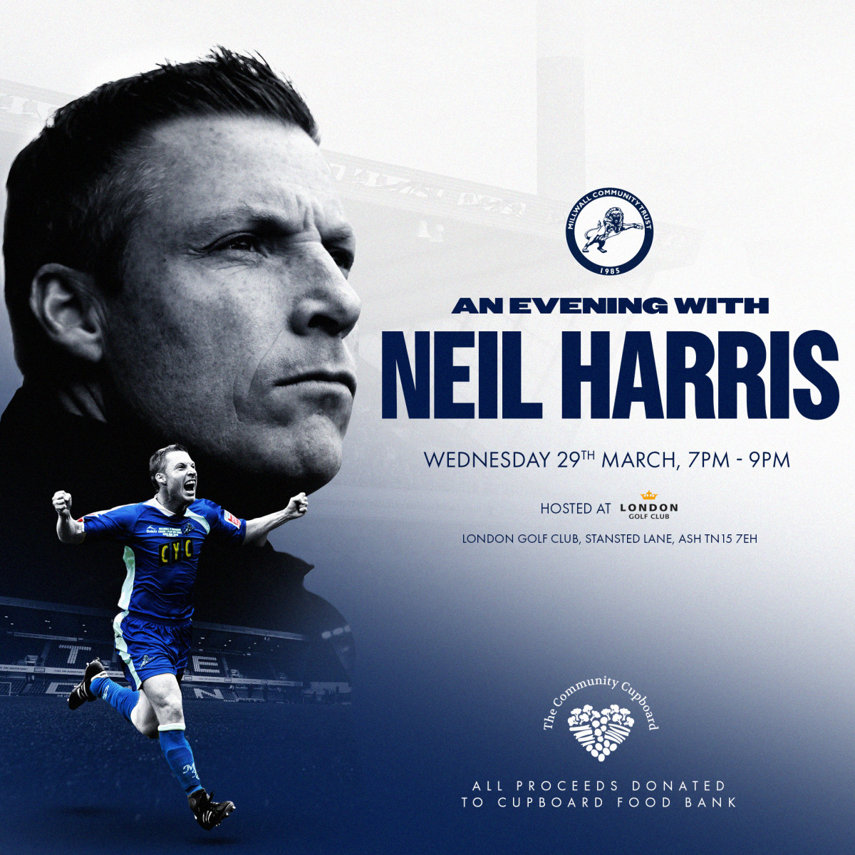 MCT to host  ‘An Evening With Neil Harris’ on Wednesday 29th March