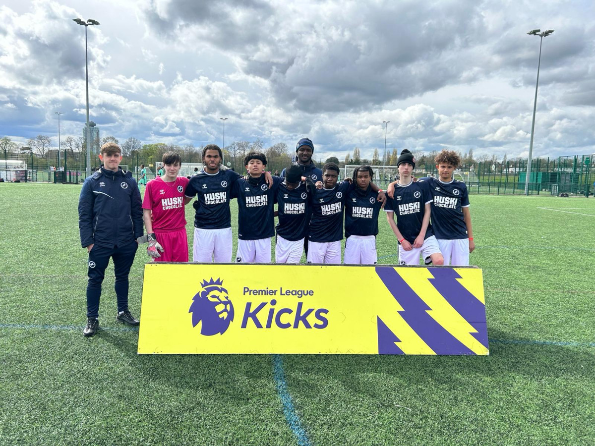 Millwall Community Trust attend Premier League Kicks Cup