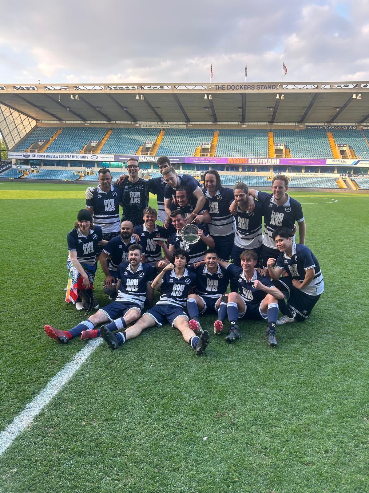Millwall Romans and Pride taking part in London’s Pride March 2025!