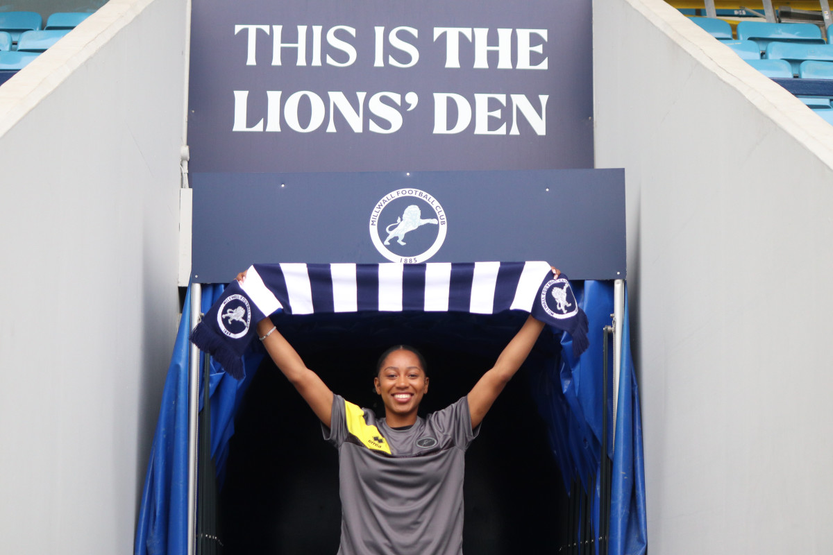 Millwall Lionesses announce signing of Portia-Milan Langley Wright