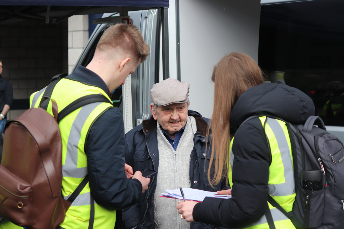Vaxi Taxi/Health and Wellbeing Bus in attendance prior to this Saturday’s fixture against Wrexham at The Den