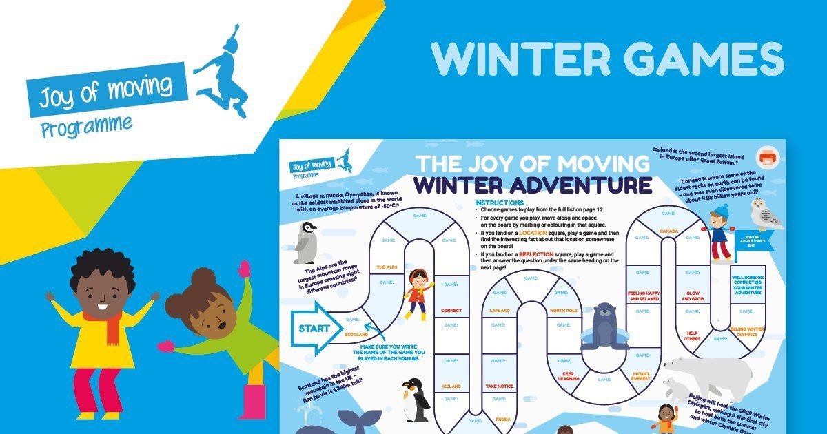 Millwall Community Trust - The Joy of Moving Programme launches a virtual ‘Winter Games’