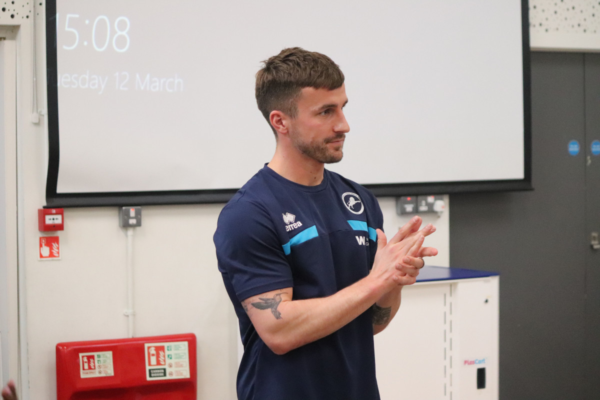 MCT's Mental Health Ambassador Joe Bryan attended Phoenix Primary School as part of the ‘Premier League Primary Stars’ Programme.