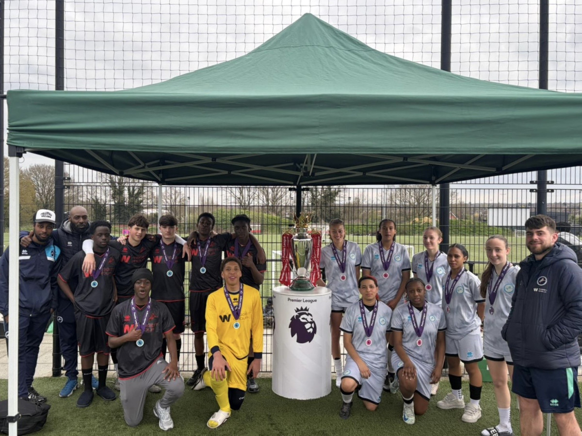 Local young people represent Millwall in Premier League Kicks Cup regional qualifiers and progress to the nationals