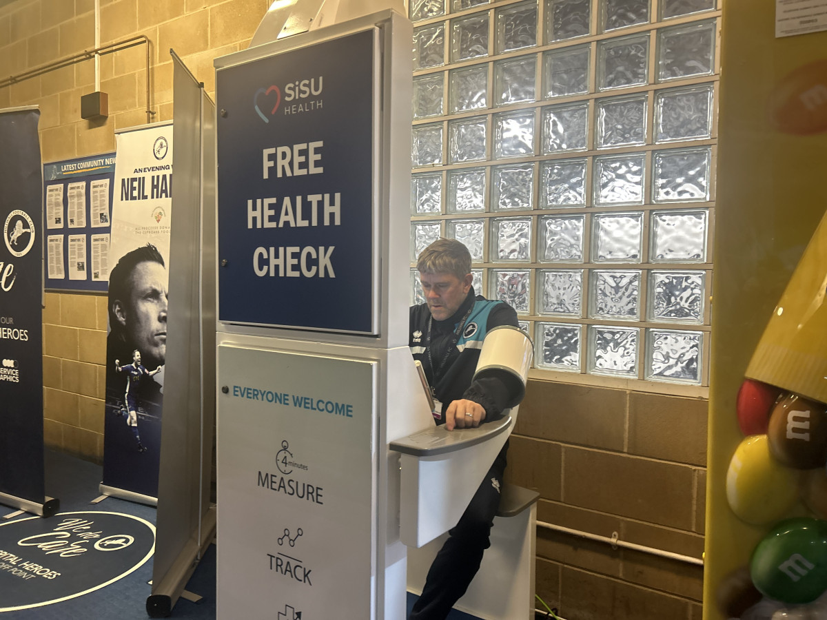 Millwall Community Trust have installed a SiSU Health Station in partnership with Southwark Council