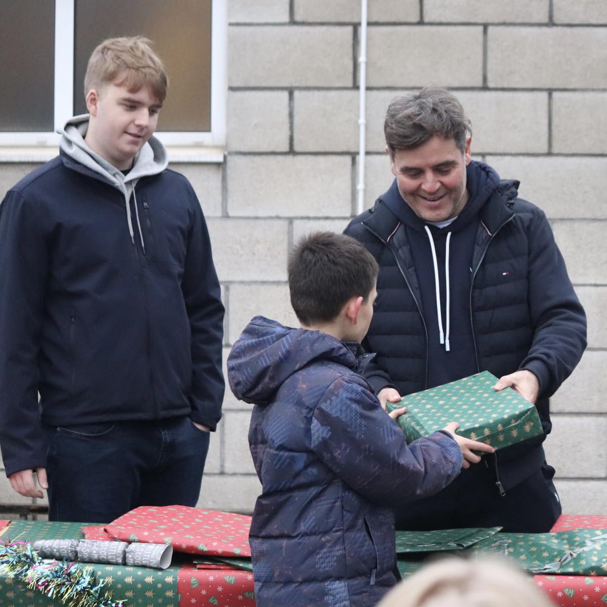 Homewood Solutions hand out 60 presents to our HAF participants after kind donation