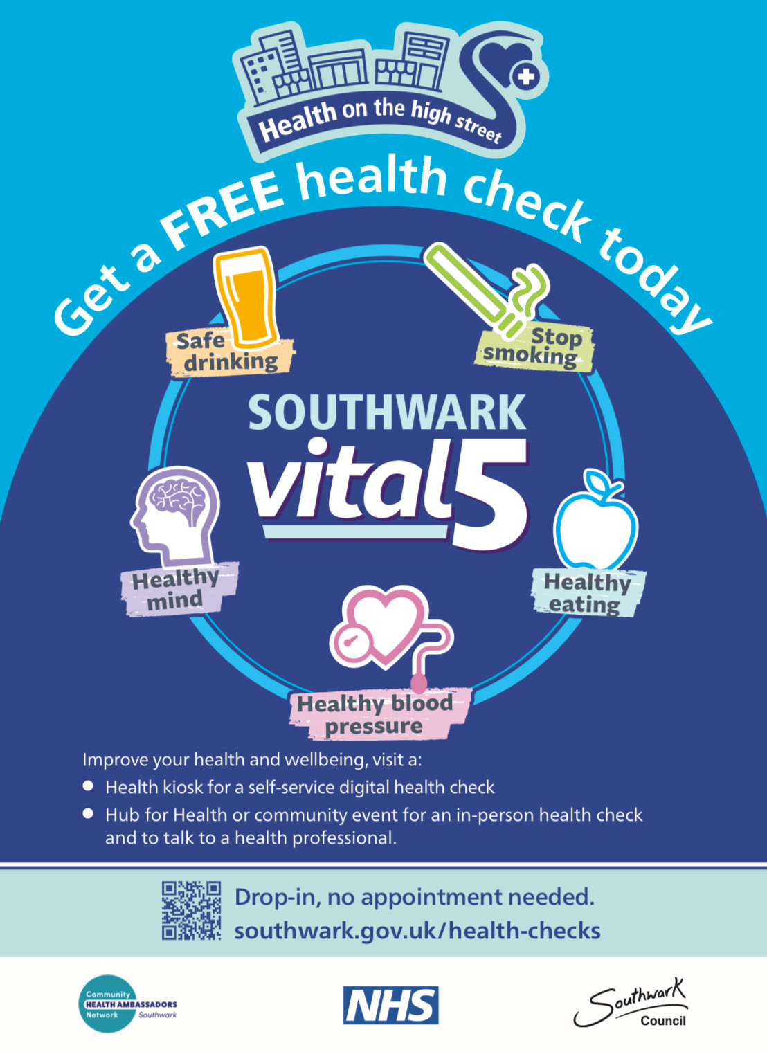 Millwall Community Trust in partnership with Southwark Vital 5 will be delivering free health checks ahead of The Lions facing Southampton this Saturday in The Lions Centre