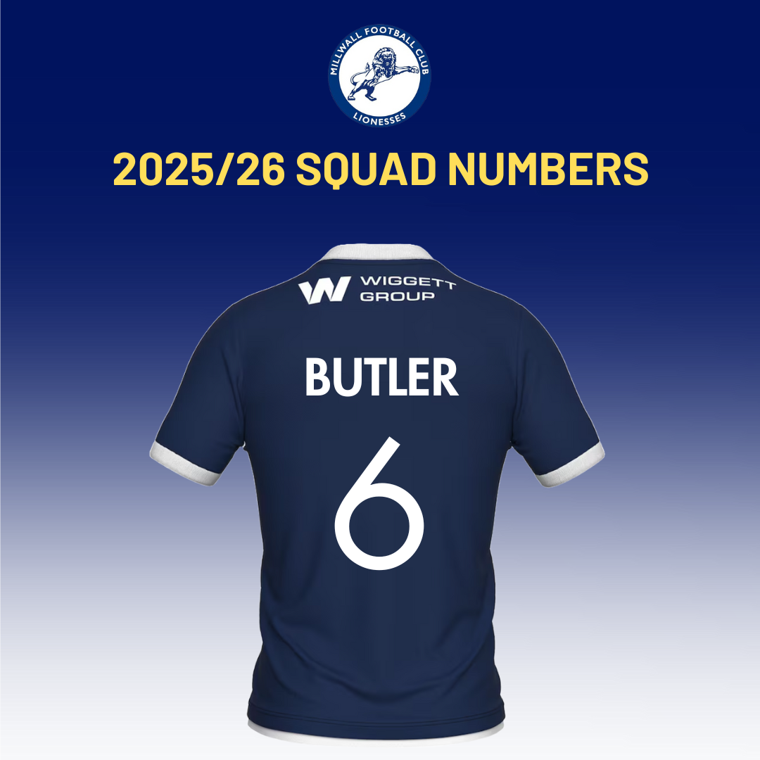 Millwall Lionesses announce 2025/26 squad numbers