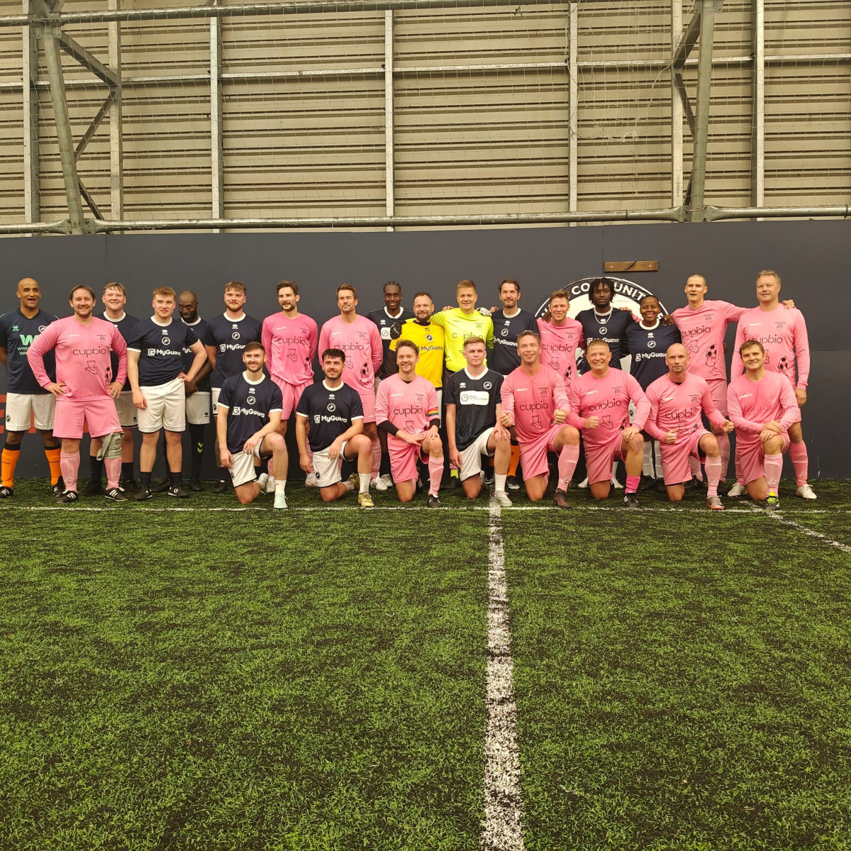 Millwall Community Trust’s Military Veteran Football team in partnership with Military Veteran Football Club played Sexy Poyt FC from Finland on Saturday prior to The Lions clash against Leicester City