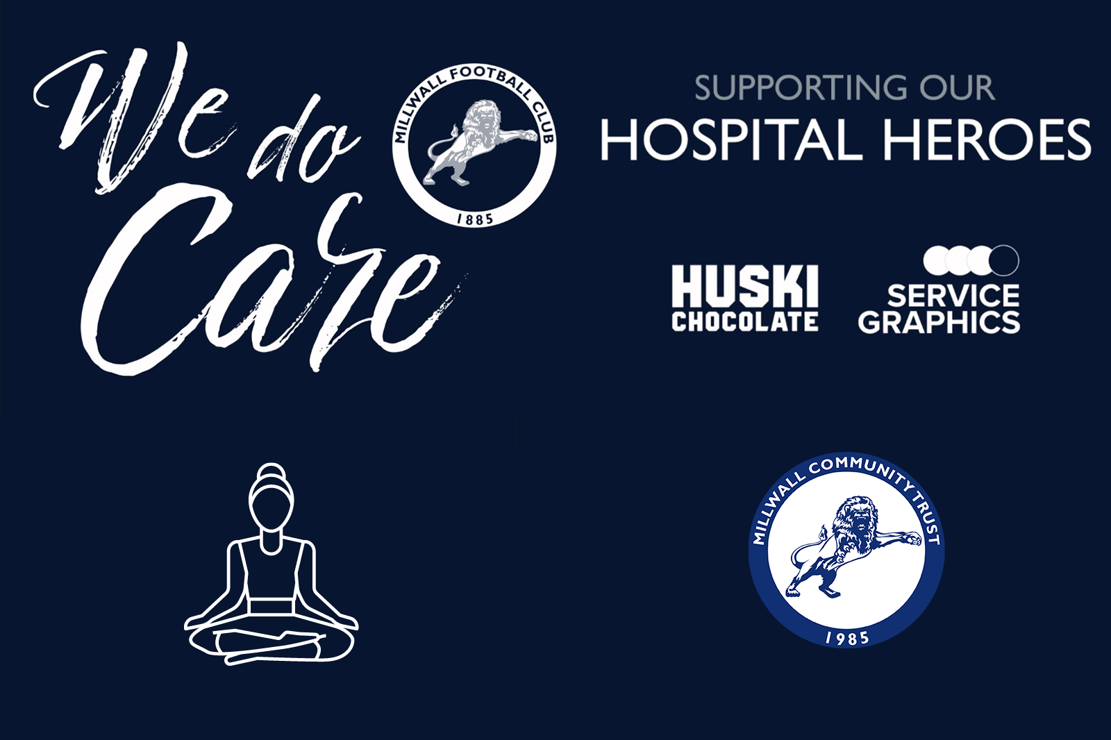 Millwall Community Trust - Hospital Heroes Yoga for Mental Health Awareness Week