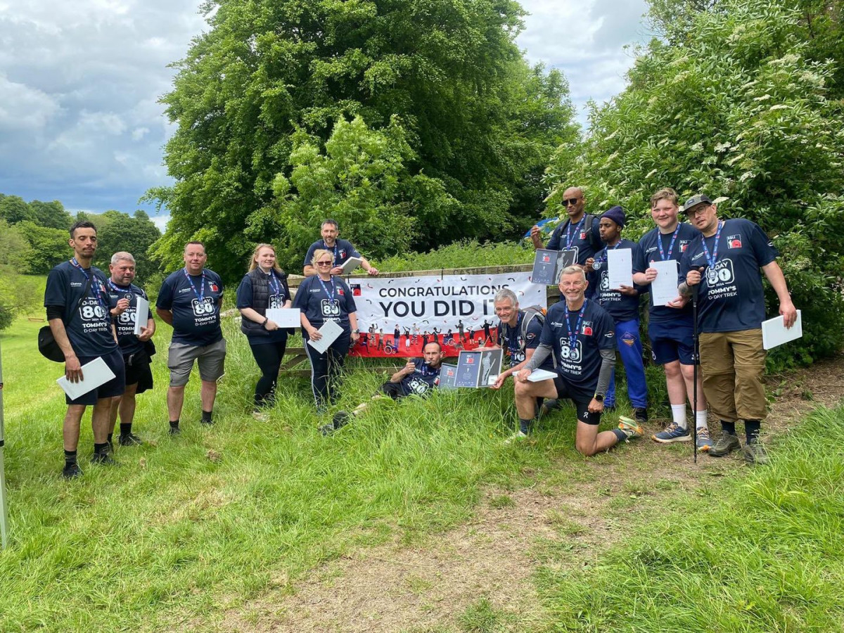 SPONSOR MCT ON TOMMY'S D-DAY TREK!