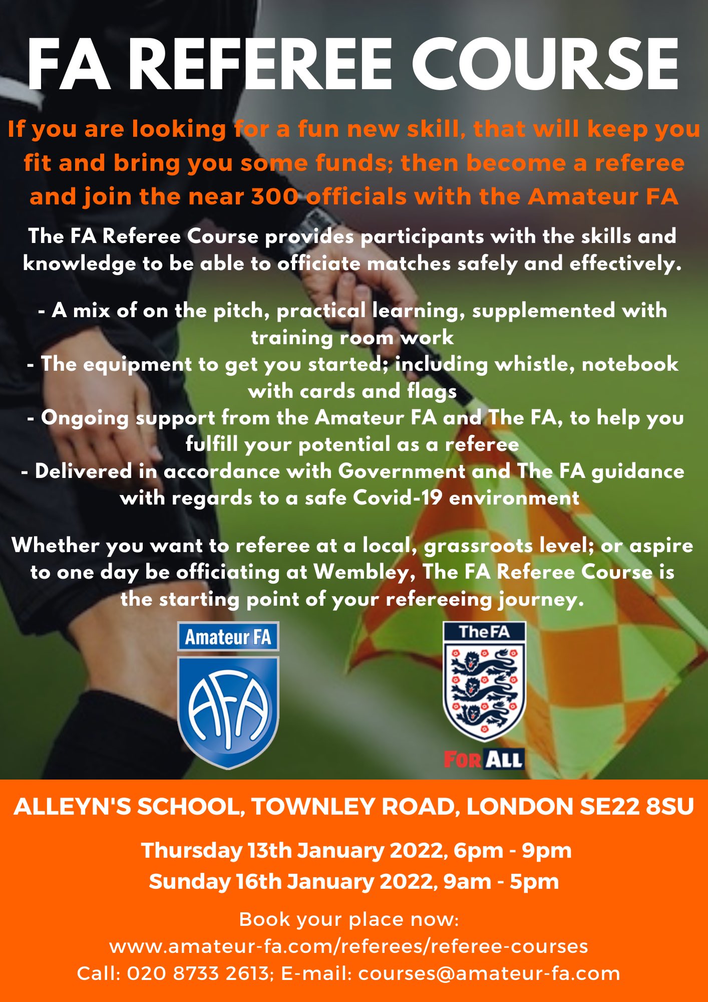 Millwall Community Trust - FA Referee Course