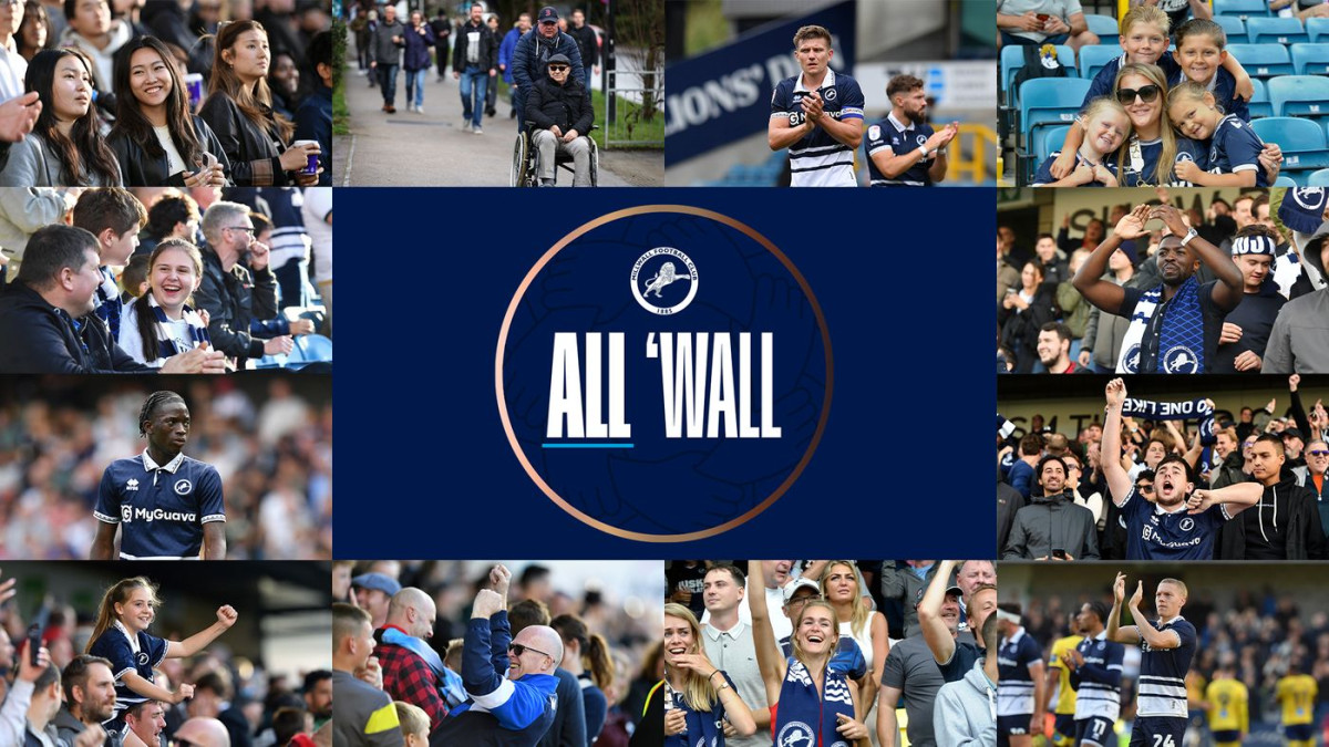 Millwall launches anti-discrimination campaign 'All ‘Wall'