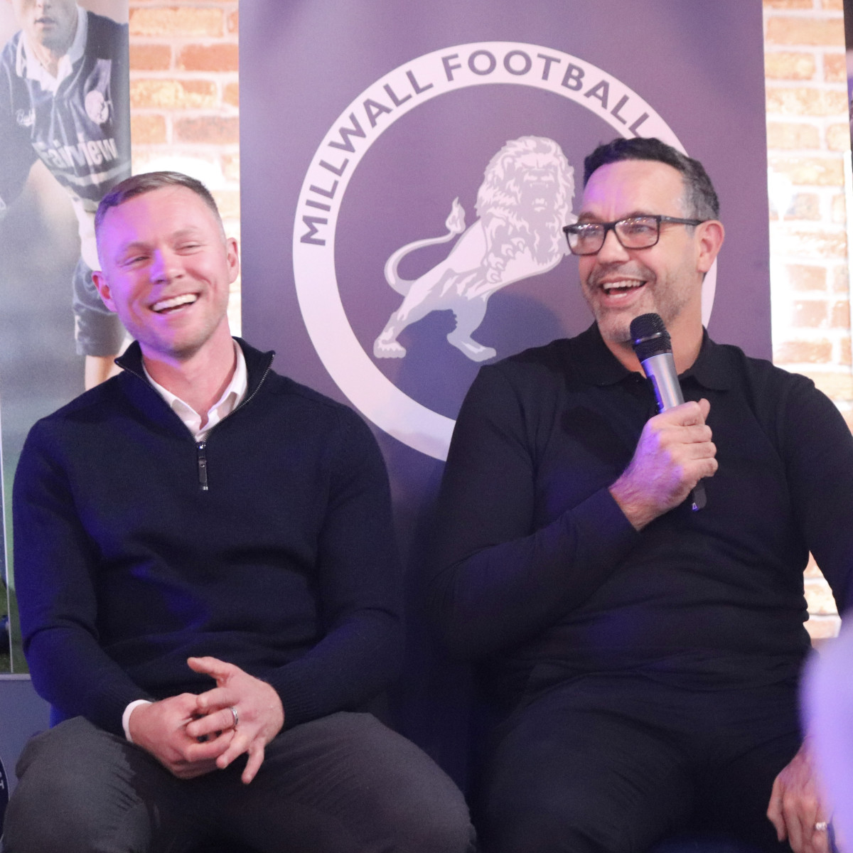 Millwall Community Trust hosted a very successful 'An Evening With' they wore the Blue & Green last night