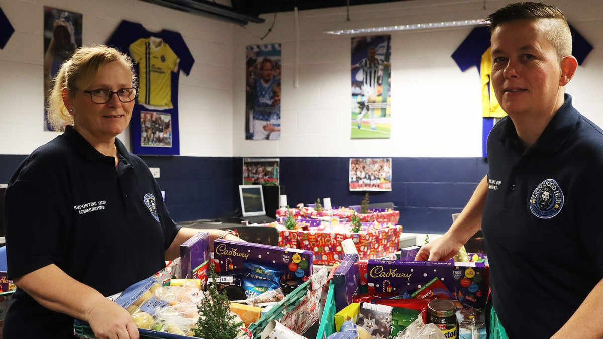 Millwall's Lions Food Hub helping those in need this Christmas