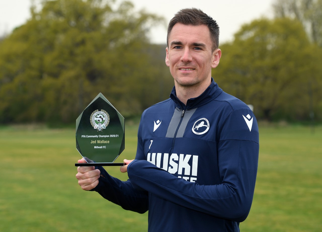 Millwall Community Trust - Jed is our PFA Community Champion of the Year.