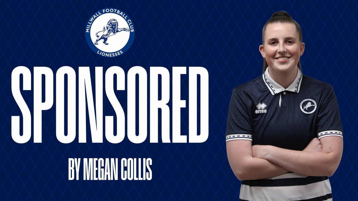 Millwall Lionesses midfielder Maisie Joyce sponsored by Megan Collis