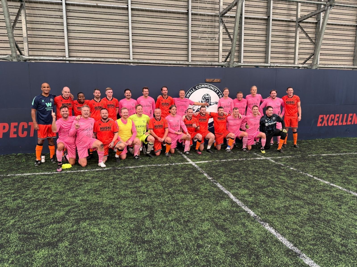 Millwall Community Trust’s Military Veteran Football team in partnership with Military Veteran Football Club played Sexy Poyt FC from Finland on Saturday prior to The Lions clash against Leicester City