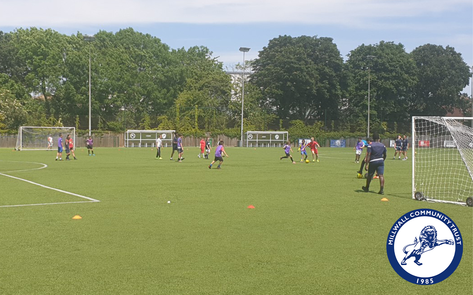 Millwall Community Trust - Great Turnout at Football Holiday Camp