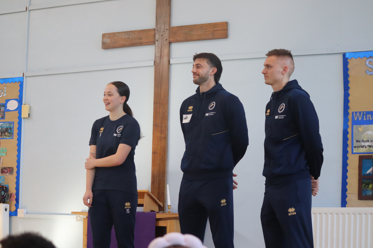 Millwall first-team trio St George’s CoE Primary School