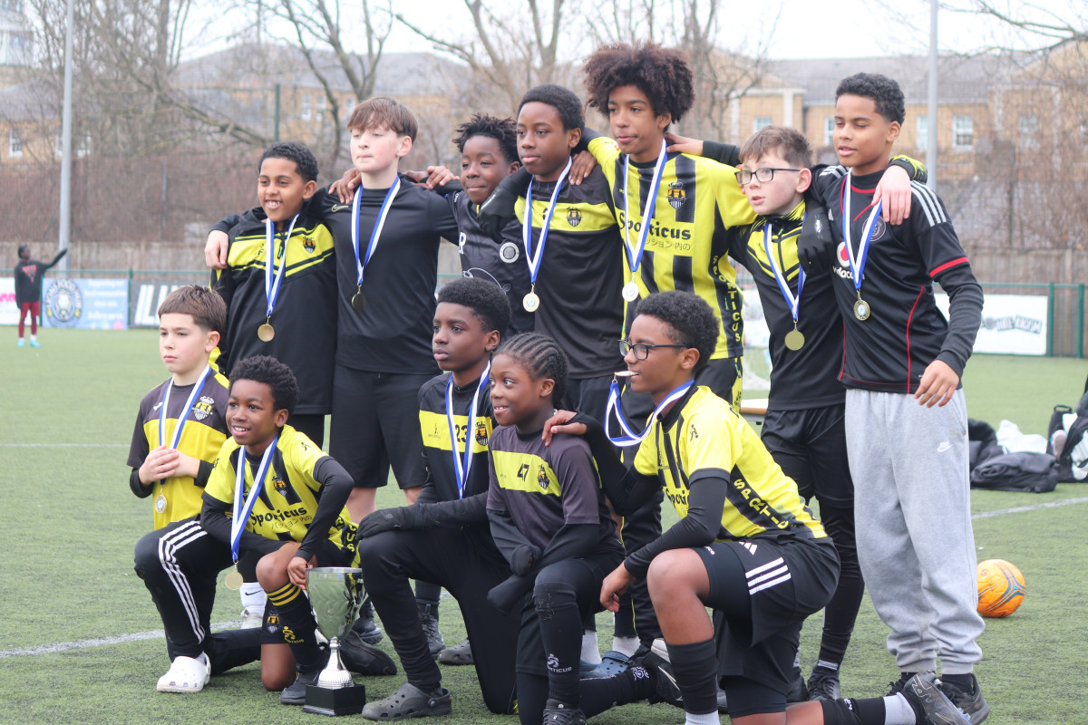 Millwall Community Trust and Rio Ferdinand Foundation co-hosted a tournament at St Paul’s Sports Ground, Rotherhithe yesterday