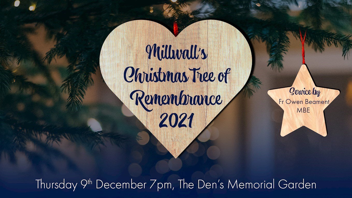 Millwall Community Trust - Millwall Christmas Tree of Remembrance